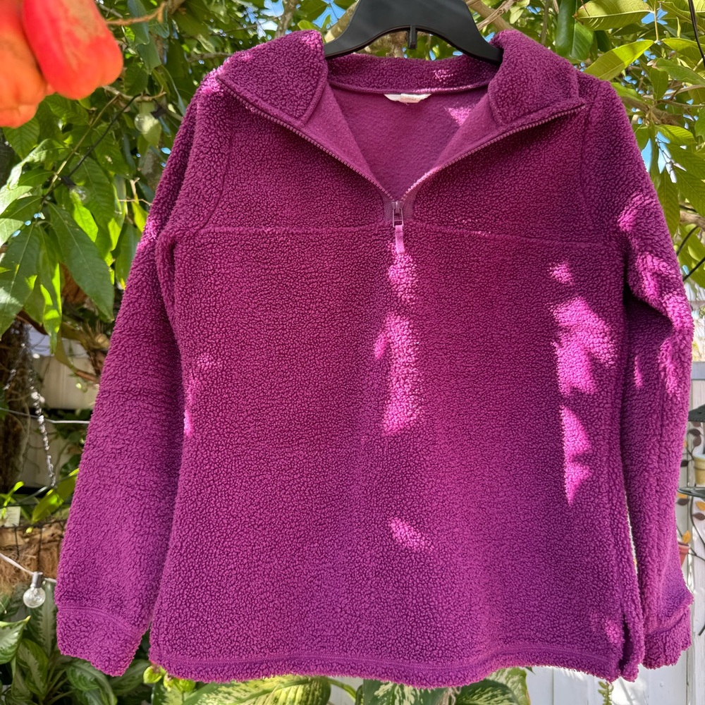Caslon (Nordstrom) Quarter-Zip Fleece Sweater